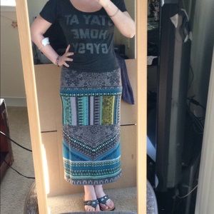 Like new❗️Boho Gypsy Festival Maxi Skirt